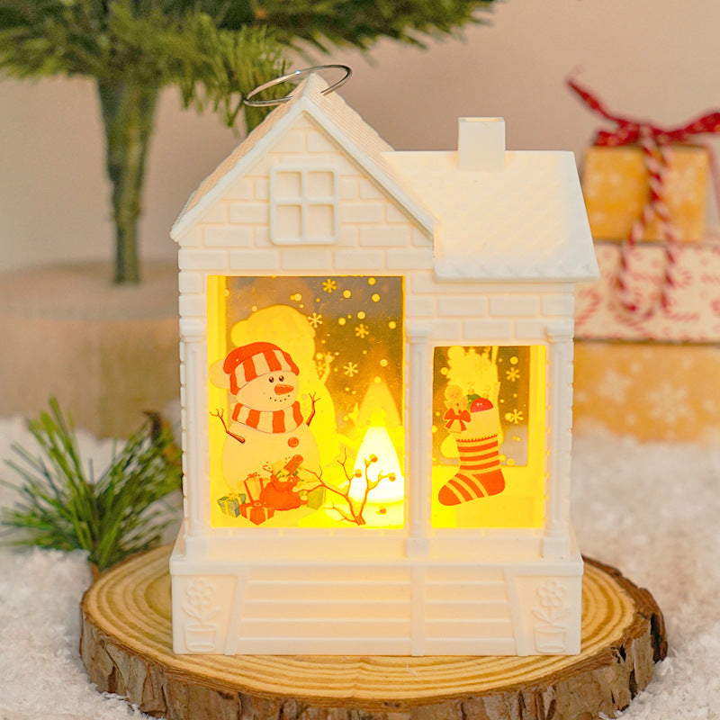 Christmas Gift LED Christmas Wind Light Electronic Candle Light Creative Night Light Christmas Tree Pendant Decorative Supplies - Korvel