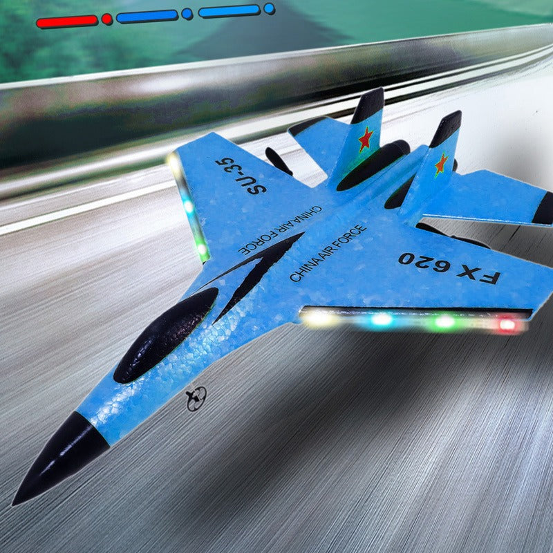 SU35 remote control aircraft foam aircraft children's electric toy glider model fixed wing - Korvel