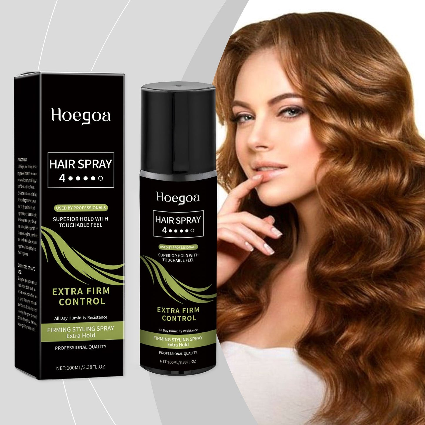 Premium Hair Styling Spray for Curls and Braids