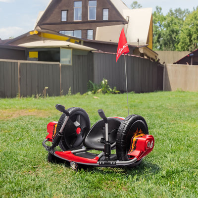 12V Kids Electric Ride-On Toy with 360° Steering