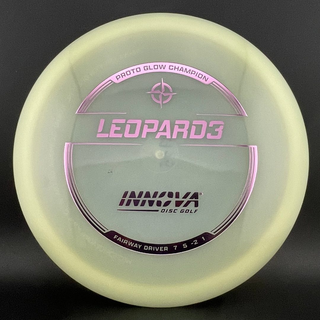 Proto Glow Champion Leopard3 Disque de Golf