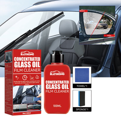 Concentrated Glass Cleaner for Clear Windshields