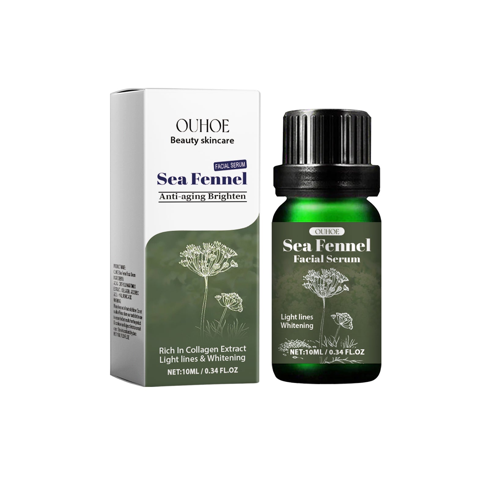 Sea Fennel Collagen Essence, Moisturizing And Repairing Facial Skin Daily Skin Care Moisturizing Essence - Korvel