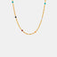 Simple rice bead splicing rice bead chain design drop glaze clip bead chain - Korvel