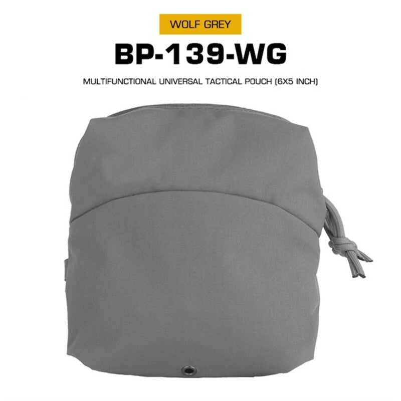 6x5 Inch Tactical MOLLE Pouch for Versatile Storage