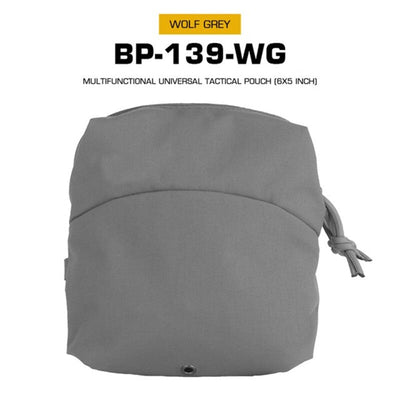 6x5 Inch Tactical MOLLE Pouch for Versatile Storage