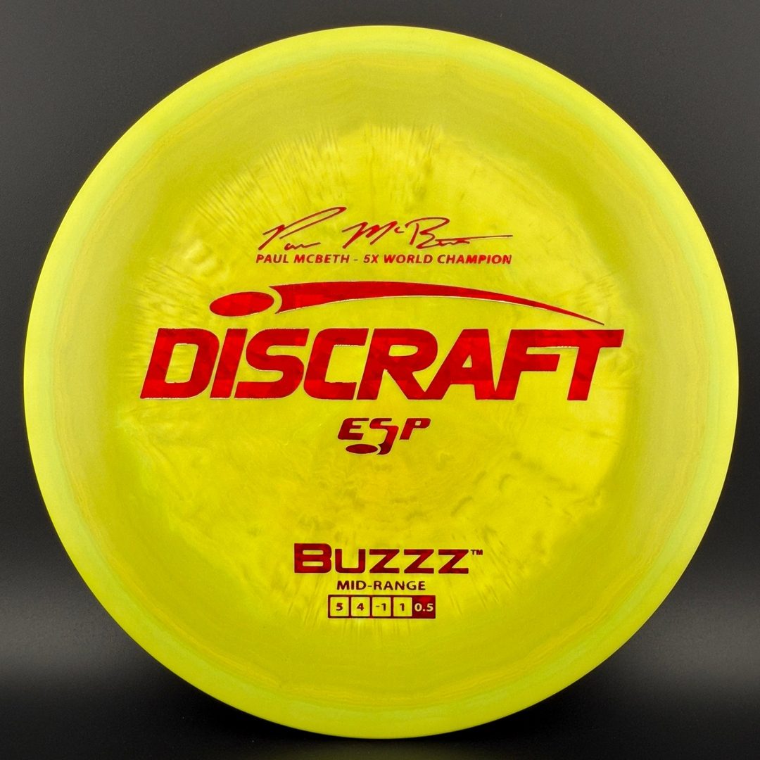 Swirl ESP Buzzz - Disco de firma de Paul McBeth