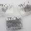 Rompin 200pcs/Box Multiple Sizes High Carbon Steel Fishing Hook - Korvel