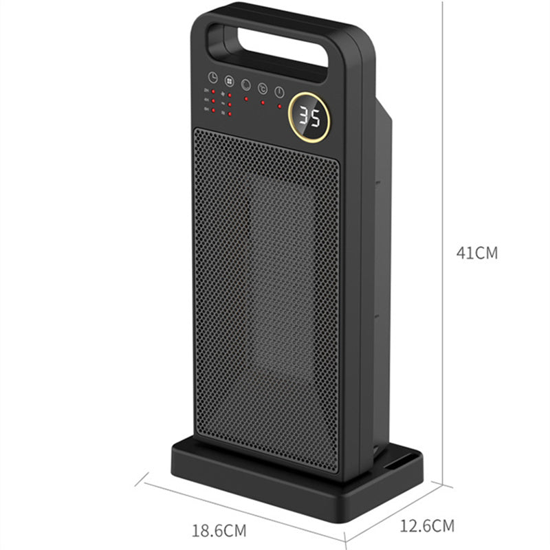 Calefactor Eléctrico con Control Remoto PTC y Pantalla Táctil con Oscilación de 120°