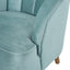 Elegant Blue Velvet Armchair