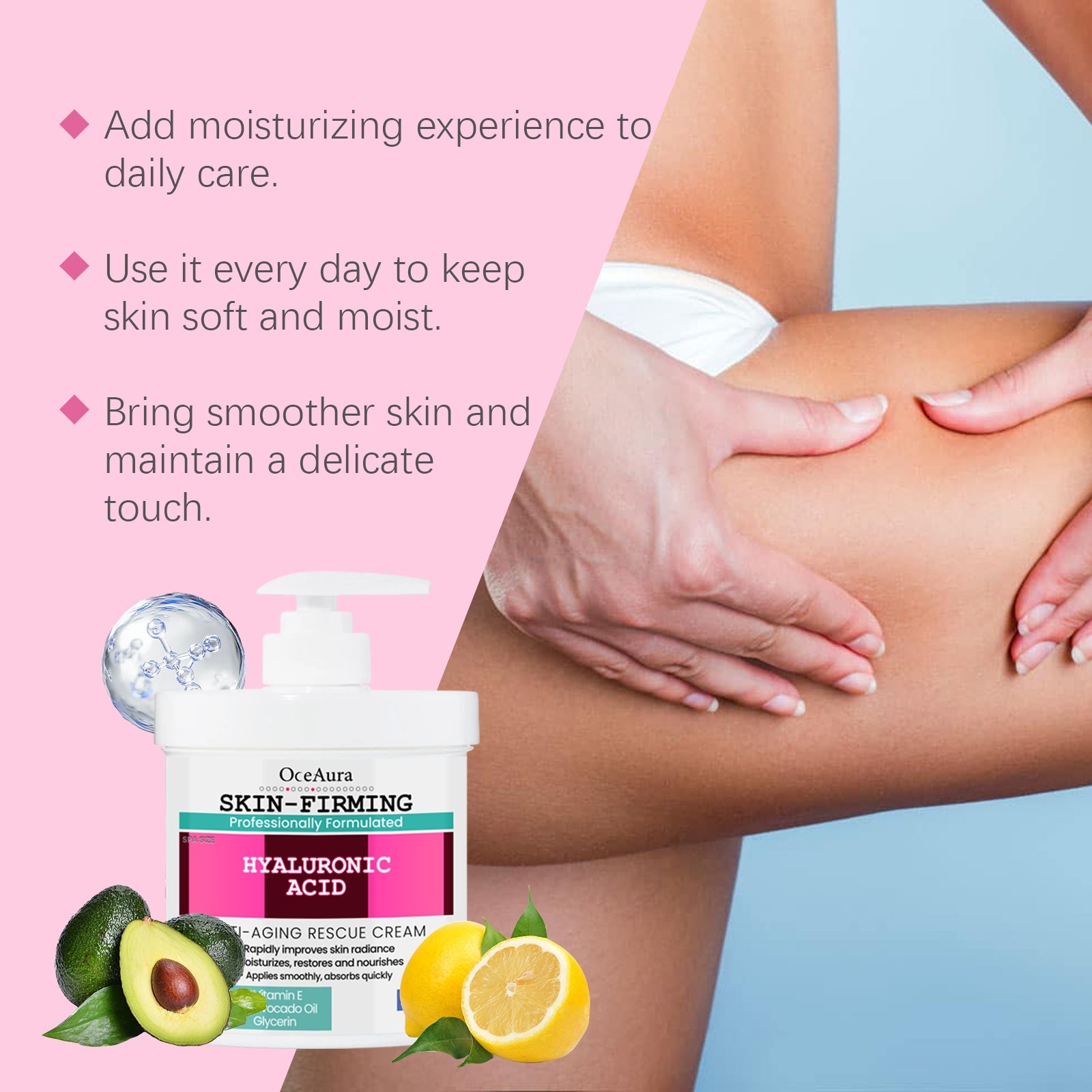 Oceaura Moisturizing And Firming Cream Gently Nourishes And Hydrates Skin To Lighten Fine Lines - Korvel
