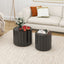 Coffee Table Set of 2, Round Coffee Table ,Nesting Coffet Table,End table,Circle Sidetable for Living room ,Bedroom - Korvel