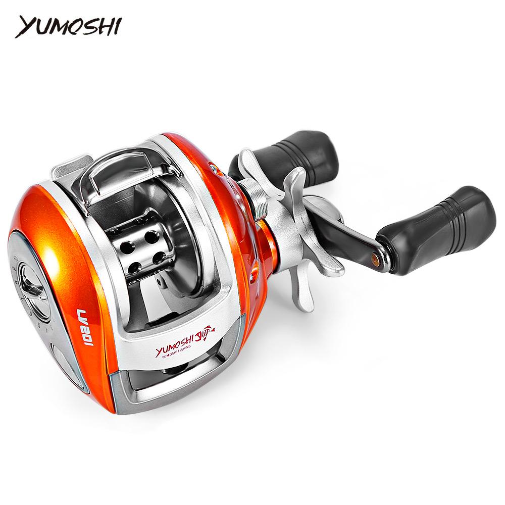 YUMOSHI 12+1BB Baitcasting Fishing Reel with Magnetic Brake