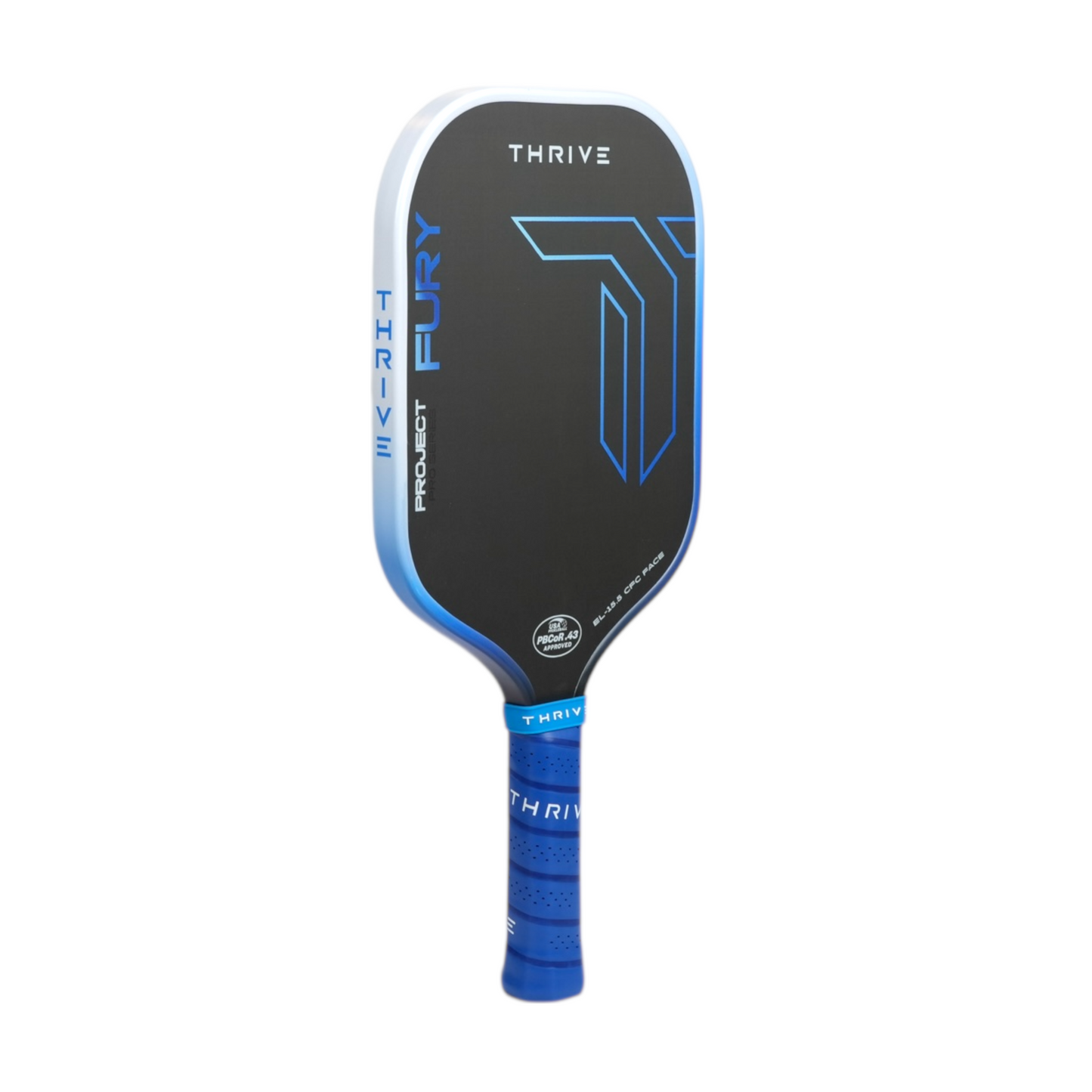 FURY Paddle de Pickleball Allongé - Série de Puissance Gen 3.5