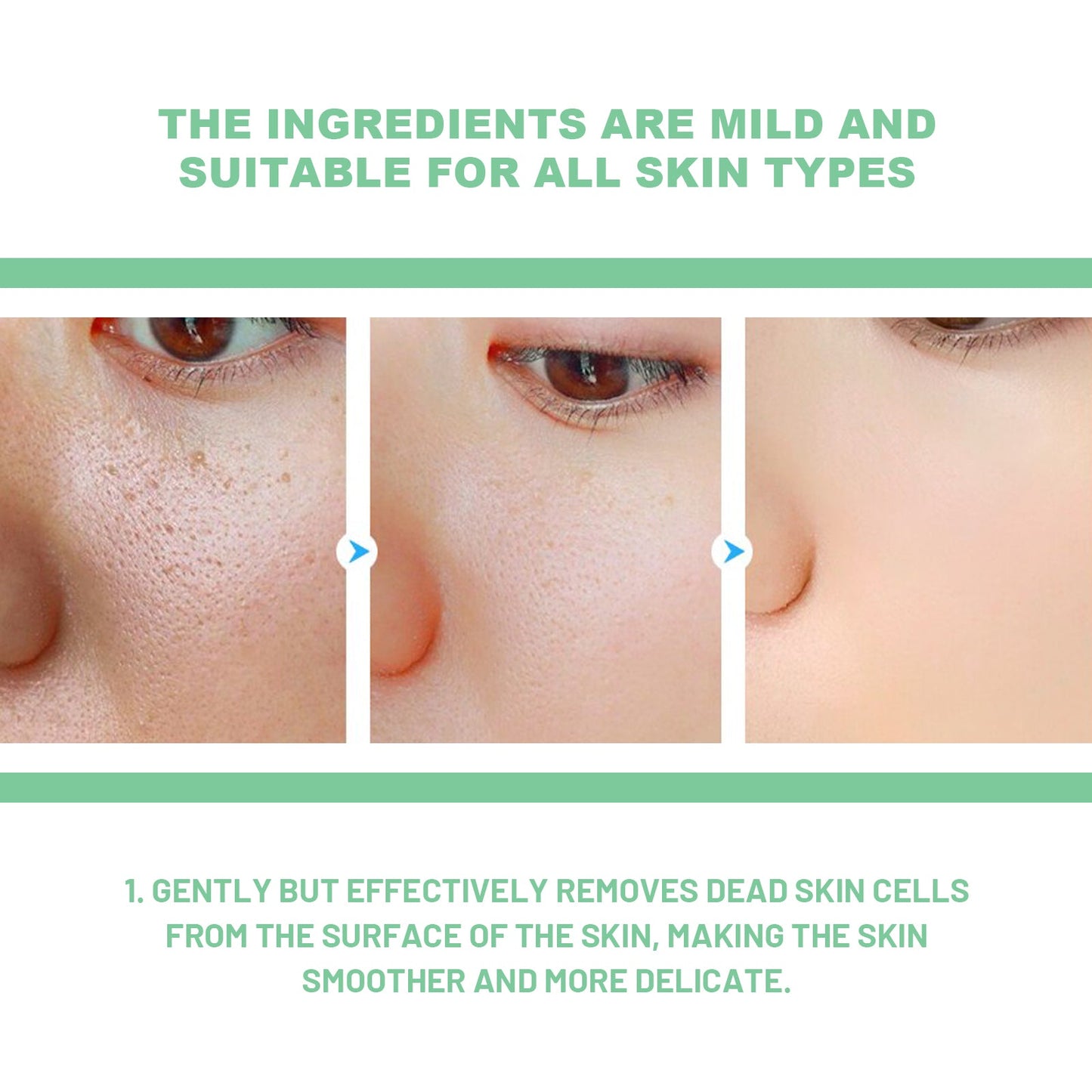 Exfoliating Gel, Mildly Clean Silent Black Mouth Contractive Pore Chamfer Bright Skin Gel - Korvel