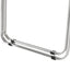 Transparent chair, stackable folding chair, PC plastic living room chair, chrome frame foldable acrylic chair, O-Clear - Korvel