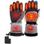 Intelligent temperature control heating gloves USB charging heating outdoor skiing cycling electric heating gloves - Korvel