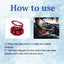 Portable Dynamic Molecular Heater, Car Window Snow, Ice And Fog Removal Convenient Heater - Korvel