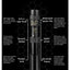 Télescope monoculaire portable HD 10-30×25 pour une utilisation en extérieur
