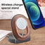 Walnut Wireless Magnetic Charger Stand for MagSafe