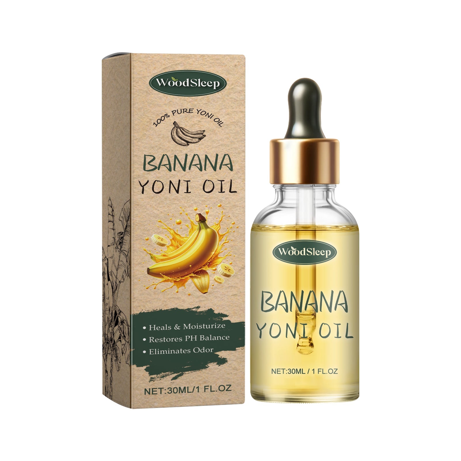 Banana Yoni Oil - Korvel