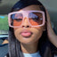Retro Large Frame Sunglasses for Trendsetters