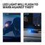 Premium Anti-Theft Car Alarm Light with Induction Technology