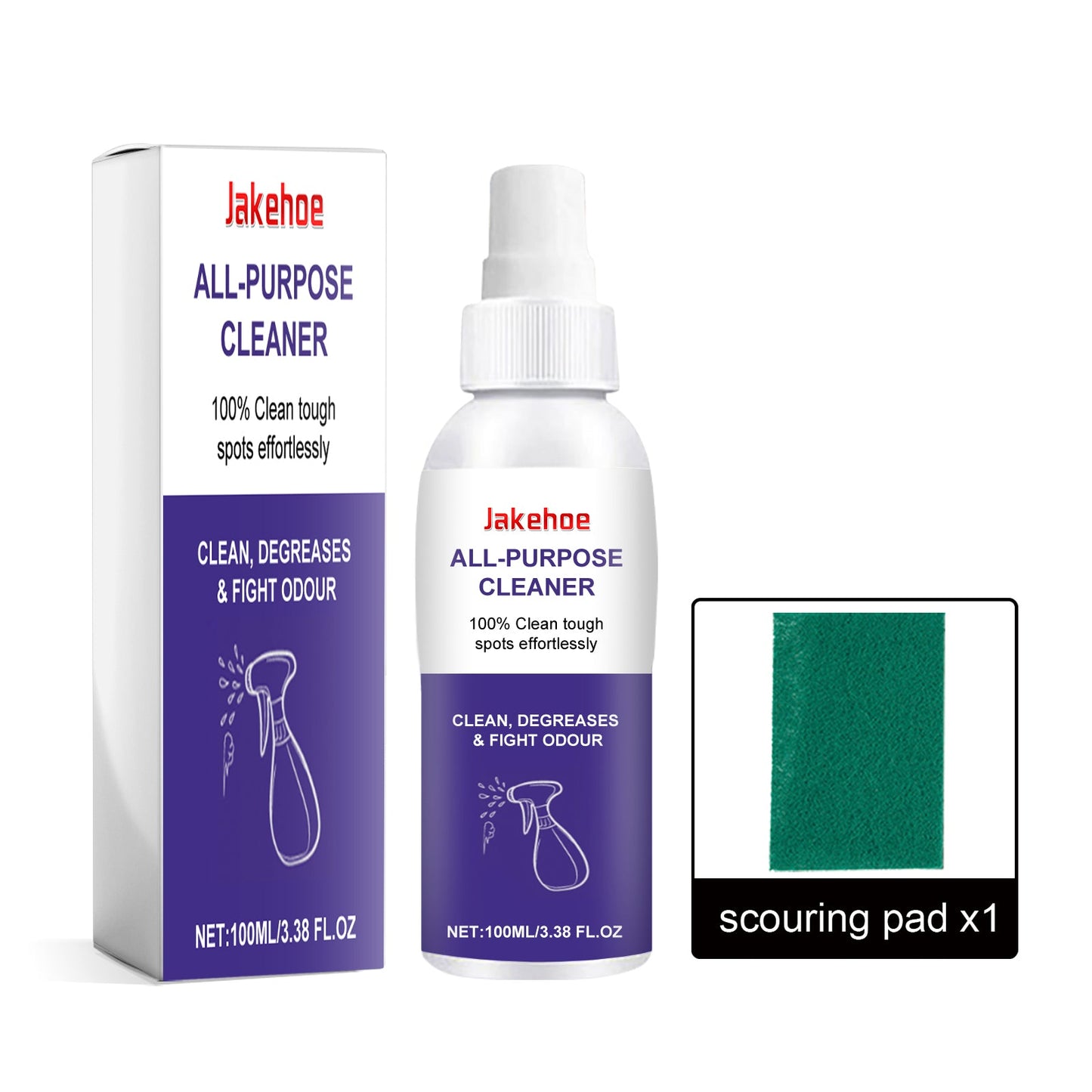 All Purpose Cleaner, Kitchen Dust Stains Heavy Oil Cleaning And Rust Removal Spray - Korvel
