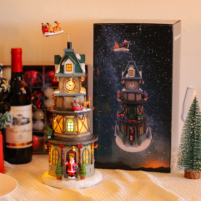 Luminous Rotating Music Box - Perfect Holiday Gift