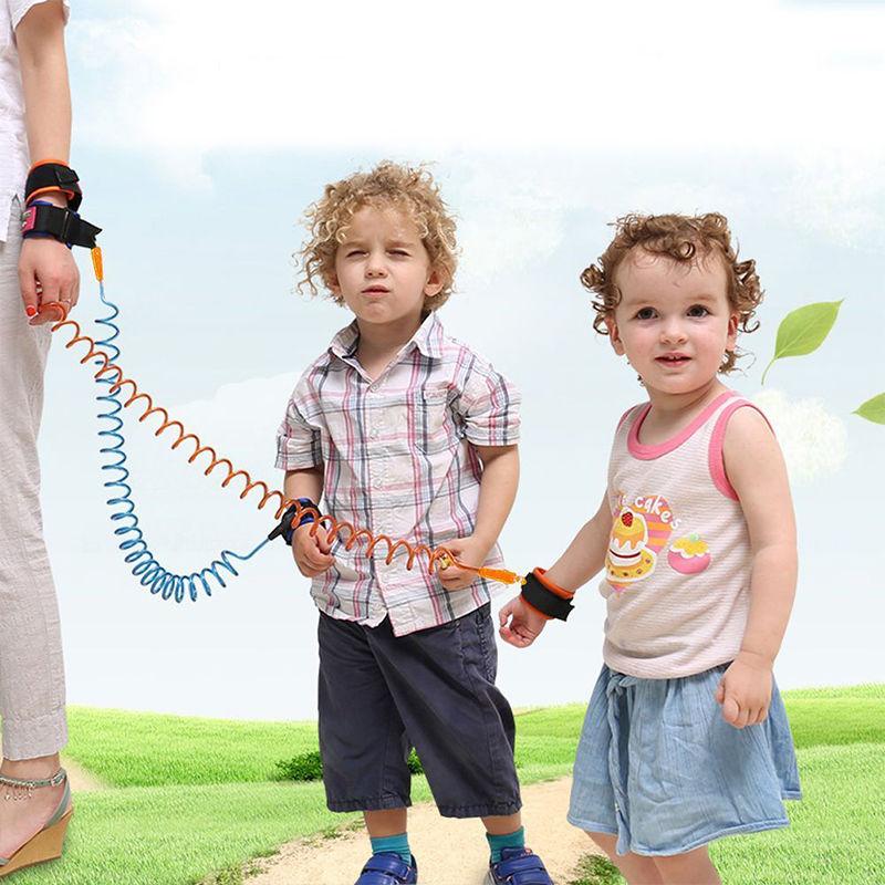 Kids Safety Harness Child Leash Anti Lost Wrist Link Traction Rope Anti Lost Bracelet - Korvel