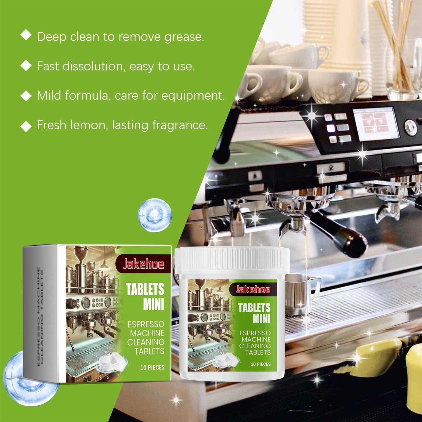 Coffee Machine Decontamination Cleaning Sheet For Coffee Machine Decontamination And Descaling Sheet Coffee Stain Cleaning And Renovation - Korvel