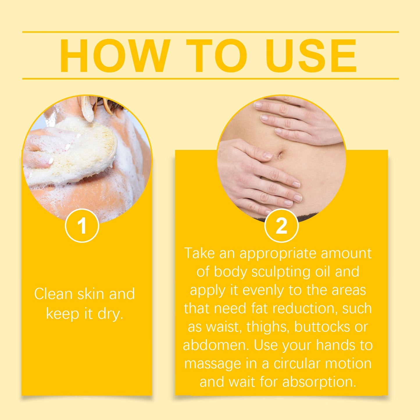Huile de massage raffermissante au venin d'abeille Ouhoe