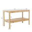Shoe bench-Birch, 3 Tier Sturdy Shoe Bench Holds up to 300lbs for Entryway Bedroom Living Room Balcony,natural - Korvel