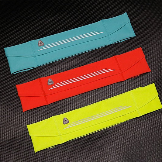 Running waist bag Velcro women's phone bag invisible equipment sports ultra-thin waterproof fitness marathon small bag men - Korvel