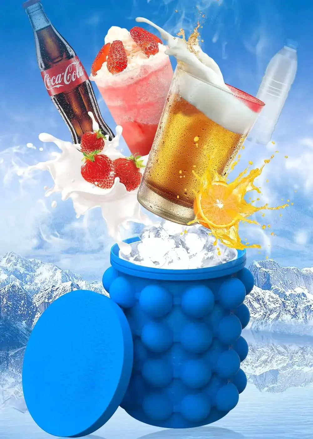 Moule à glace en silicone premium pour des divertissements sans effort