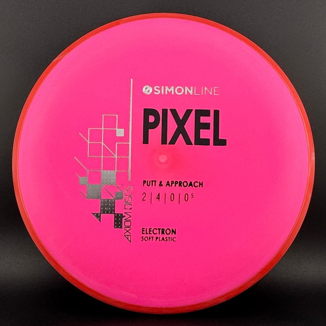 Soft Electron Pixel - Simon Line Disc Golf Putter