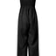 Smocked Spaghetti Strap Wide Leg Jumpsuit - Korvel