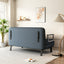 55″ Convertible Chair Bed Tri-Fold Sofa Bed with Adjustable Backrest & Pillow - Korvel