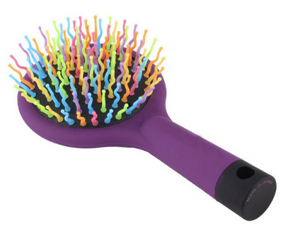 Rainbow Volume Anti-Static Detangler Hairbrush
