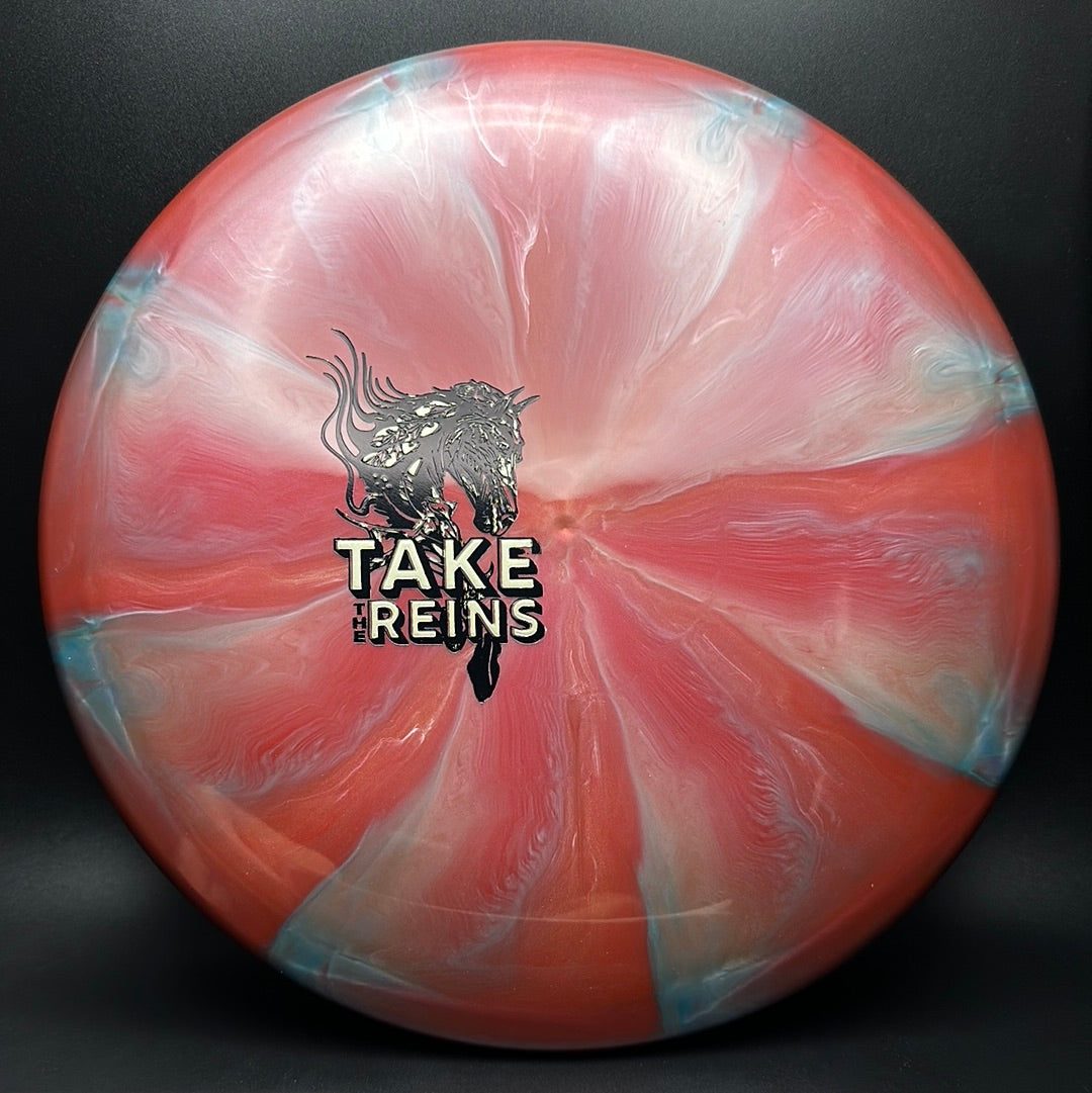 Sublime Swirl Mustang Mini Stamp Disc Golf Disc