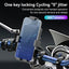 Support de mobile à 360 degrés - Support de téléphone antichoc pour vélos