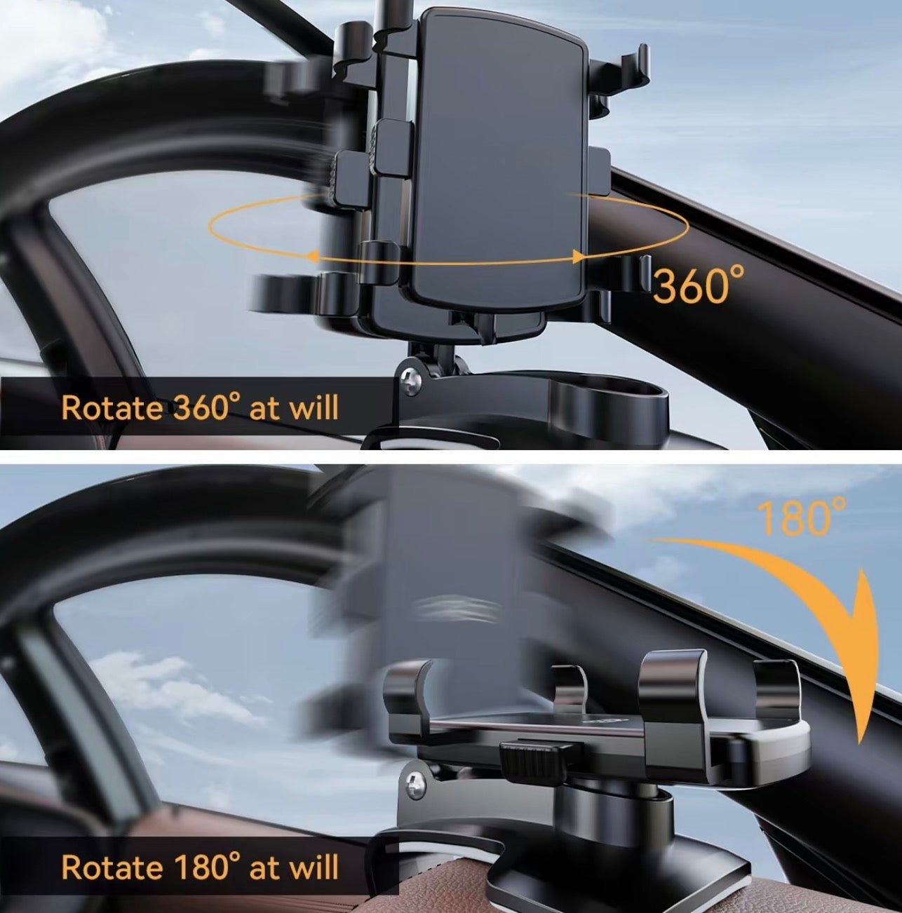 Soporte para Teléfono de Coche Grip360 - Seguro y Ajustable