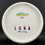White ESP Luna Disc Golf Putter - Dyer's Delight