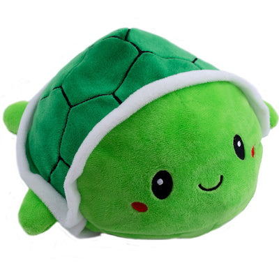 Flip Little Turtle Plush Toy Doll Double-sided Octopus Doll Flip Side Doll Toy - Korvel