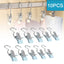 10pcs Premium Stainless Steel Clothespins for Laundry and Organization