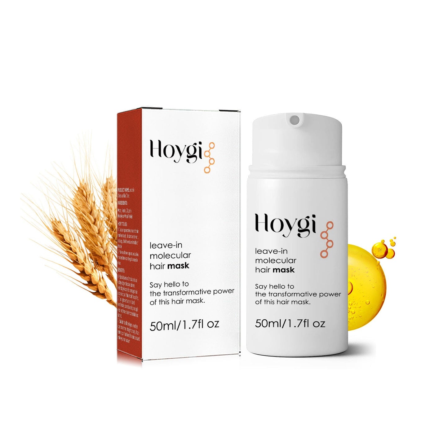 Leave-In Hair Mask, Repair The End Of Hair Damaged By Ironing And Dyeing Dry Hair, Soft And Long-Lasting Fragrance Treatment Mask - Korvel