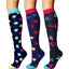 Sports pressure socks long tube socks calf socks compression socks skipping rope elastic cycling socks - Korvel