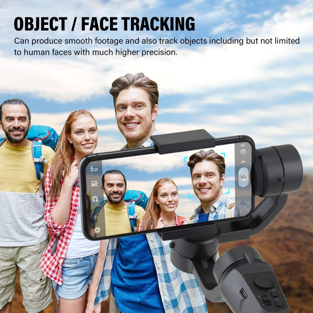 Three-axis handheld gimbal F6 stabilizer mobile phone three-axis stabilizer intelligent anti shake outdoor live streaming stand - Korvel