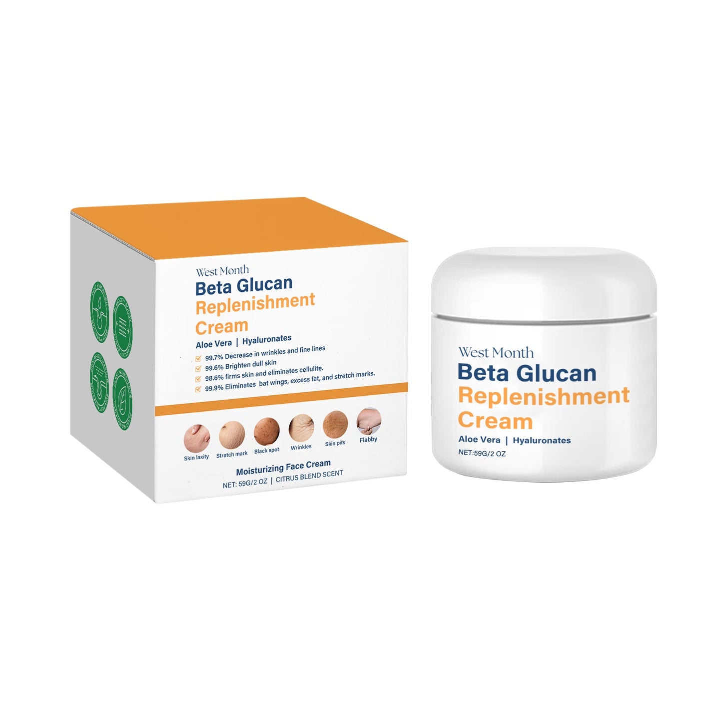Crema Hidratante y Reafirmante para la Piel
