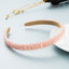 Hair Hoop Hand-Woven Beaded Headband Female Baroque Sponge Hair Bundle Korean Face Wash Hair Accessories - Korvel